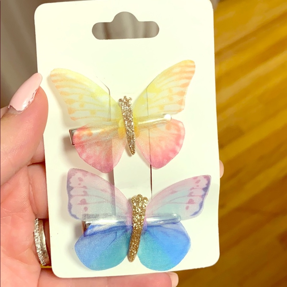 Butterfly Hair Clips!